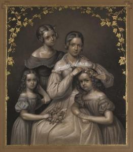 STOBBE Johann Heinrich 1802,Frau mit drei Kindern,Jeschke-Greve-Hauff-Van Vliet DE 2020-03-27