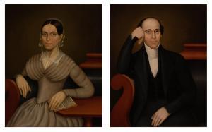 STOCK Joseph Whiting,Portrait of a Gentleman and Portrait of a Lady,William Doyle 2023-06-08
