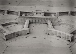 STOCKER Alex,Architectural model for Tempelhof Airport,Berlin,1936,Galerie Bassenge 2023-06-14