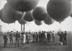 STOCKER Alex 1896-1962,FREIBALLON-WETTFAHRT,1928,Lempertz DE 2009-05-27