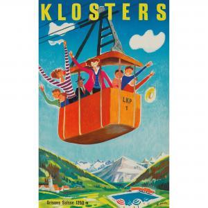 STOCKER Alex 1896-1962,KLOSTERS,1950,Lyon & Turnbull GB 2020-01-15