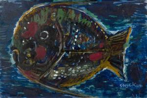 STOCKER Hans 1896-1983,Fish,Mallams GB 2024-02-14
