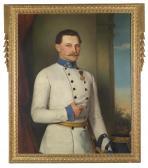 STOCKER Joseph,Portrait of Ferdinand Landtwing  in captain unifor,1857,Palais Dorotheum 2013-09-12
