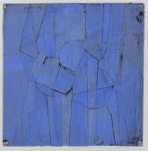 STOCKLI Paul 1906-1992,Komposition in blau,Rusterholtz CH 2024-03-09
