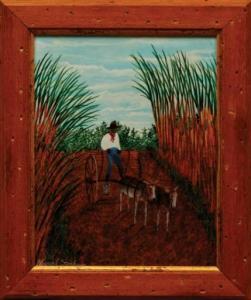 STOCKMANS Marcel 1936-2009,Sugar Cane Field,Neal Auction Company US 2022-01-06
