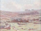 STODDART Margaret Olrog 1865-1934,Lavender Fields,1887,Webb's NZ 2023-05-15