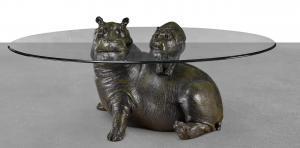 STODDART MARK 1964,Hippo Mother & Baby,1998,Sotheby's GB 2023-03-14