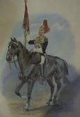 STODDEN Charles,military prints relating to the Blues and Royals,Gilding's GB 2017-01-24