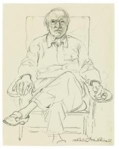 STOECKLIN Niklaus 1896-1982,Portrait C.G. Jung,1955,Villa Grisebach DE 2014-05-30