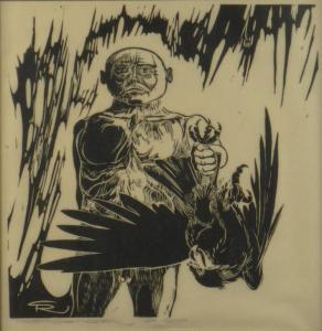 Stoetzer Robert 1938,Bird Man,20th Century,Kodner Galleries US 2017-09-20