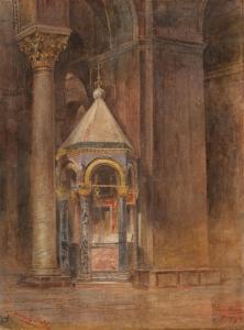 STOHL Heinrich 1826-1889,San Marco, Venezia,Palais Dorotheum AT 2019-11-06