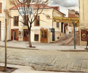 STOICA Nicolae 1903-1988,Brutăria lui Otto Gagel (Bucureștiul de altădată),Artmark RO 2016-12-20