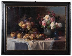 STOITZNER Rudolf 1873-1933,painting of still life table setting,Cobbs US 2021-11-13