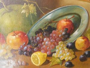 STOITZNER Rudolf,Still life, pewter salver and fruit on a table,Golding Young & Co. 2022-08-24