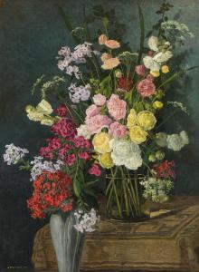 STOITZNER Walter 1889-1921,Flower piece (Malvae),1915,im Kinsky Auktionshaus AT 2021-12-14