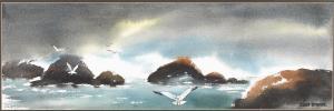 STOKES CLINT,Seascape with Seagulls,Heritage US 2009-07-15