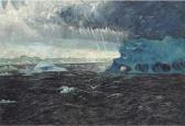 STOKES Frank Wilbert 1858-1955,The Blue Berg, Antarctica,Christie's GB 2003-05-08