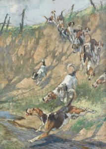 STOKES George Vernon 1873-1954,Helter Skelter - Here They Come,Bonhams GB 2023-11-08