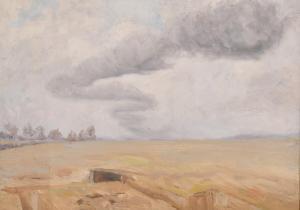 STOKOE Charles John,distant smoke over the horizon,20th century,John Nicholson GB 2021-06-23