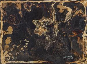 STOLARSKI Zaklad 1900-1900,Composition abstraite en noir,1977,Adjug'art FR 2020-07-06