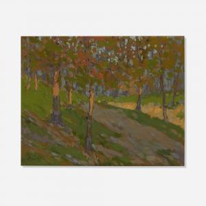 STOLTENBERG Hans John 1879-1963,Forest Landscape,Toomey & Co. Auctioneers US 2022-12-13