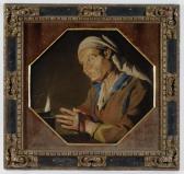 STOMER Matthias 1649-1702,Donna anziana col capo coperto in orazione d,Galleria Pananti Casa d'Aste 2015-04-18