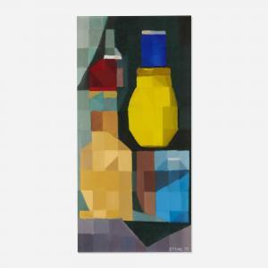 STONE Louis K. 1902-1984,Abstract Still Life,1978,Toomey & Co. Auctioneers US 2023-10-10