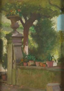 STONE Marcus C 1840-1921,A shady balustrade,Bellmans Fine Art Auctioneers GB 2024-03-28