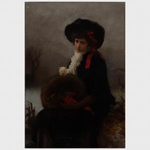 STONE Marcus C 1840-1921,Lady with Cat,1881,Stair Galleries US 2022-12-07