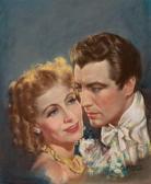 STONE MARLAND,Greta Garbo and Robert Taylor, Movie Story Magazine cover,1937,Heritage US 2012-10-13