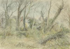 STONE Reynolds 1909-1979,A figure amongst the trees, The Old Rectory, Litto,Duke & Son GB 2024-04-25