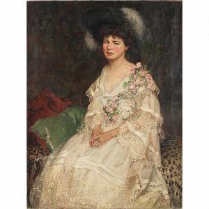 STONE Richard 1904-1909,Portrait of a Woman,1905,Leland Little US 2015-12-05