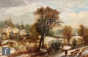 STONE William,A watermill in wintertime - scene near Radnor,Fieldings Auctioneers Limited 2022-02-17