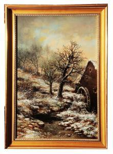 STONE William R 1865-1878,A winter scene in Worcestershire,Mallams GB 2019-07-10