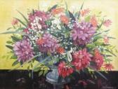 STONHAM Frederick Henry 1924-2003,Summer flowers in a vase,1955,Rosebery's GB 2012-12-18
