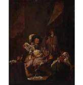STOOP Maerten 1620-1647,Dutch Tavern Interior Scene,Ripley Auctions US 2016-10-15