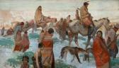 STOOPS Herbert Morton 1887-1948,Indians on the March, Winter,Heritage US 2012-11-10