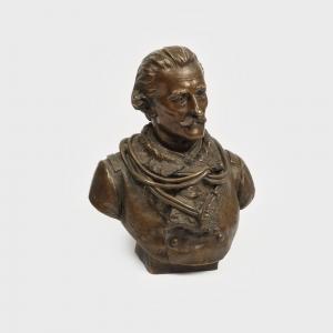 STORCK Karl 1826-1887,Bustul Generalului Gheorghe Magheru,1883,Artmark RO 2016-01-28