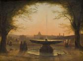 STORELLI Felice 1778-1854,La vasque de la villa Médicis au ,Artcurial | Briest - Poulain - F. Tajan 2013-02-06