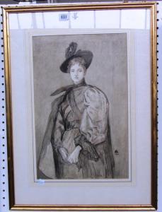 STOREY George Adolphus 1834-1919,A German Governess,1896,Bellmans Fine Art Auctioneers GB 2014-11-05