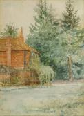 STOREY George Adolphus 1834-1919,Garden and house,Rosebery's GB 2018-11-21
