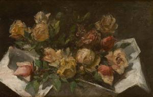 STORM VAN S\’GRAVESANDE Charles 1841-1924,Jetée de roses,Horta BE 2013-01-21