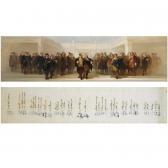 STORTENBEKER JOHANNES,THE PAINTERS REMBRANDT VAN RIJN AND BARTHOLOMEUS V,1875,Sotheby's 2008-10-15
