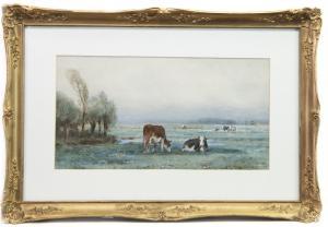 STORTENBEKER Pieter 1828-1898,COWS IN THE FIELD,McTear's GB 2020-10-18