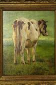 STORTENBEKER Pieter 1828-1898,Roodbonte koe in weide,Venduehuis NL 2011-04-13