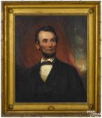 STORY George Henry 1835-1923,portrait of Abraham Lincoln,1918,Pook & Pook US 2015-01-17