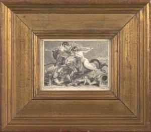 STOTHARD Thomas 1755-1834,Ancient Battle,1801,New Orleans Auction US 2012-03-03