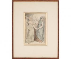 STOTHARD Thomas 1755-1834,King Lear and his daughters,Wiederseim US 2023-12-20
