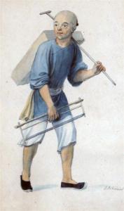 STOTHARD Thomas 1755-1834,Sketch of a Chinese carpenter,Gorringes GB 2011-10-19