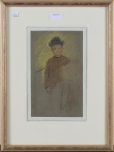 STOTT Edward William 1859-1918,Study of a Boy wearing a Hat,19th,Tooveys Auction GB 2022-02-16